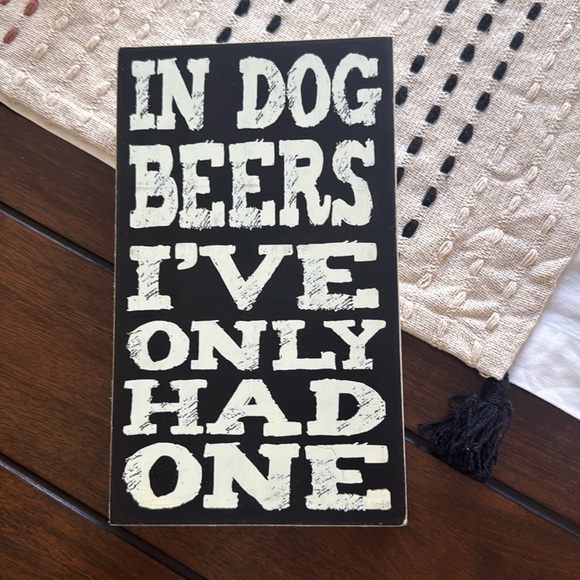Wooden Sign - Picture 1 of 6